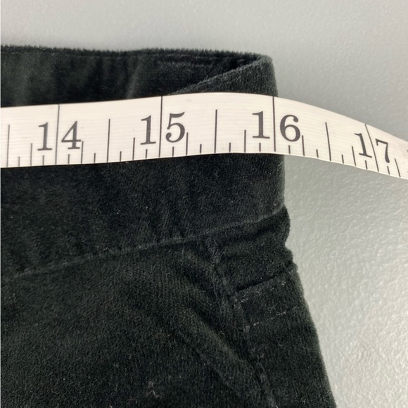 Express black velvet velour soft bootcut pants women's size 8 - Picture 9 of 15